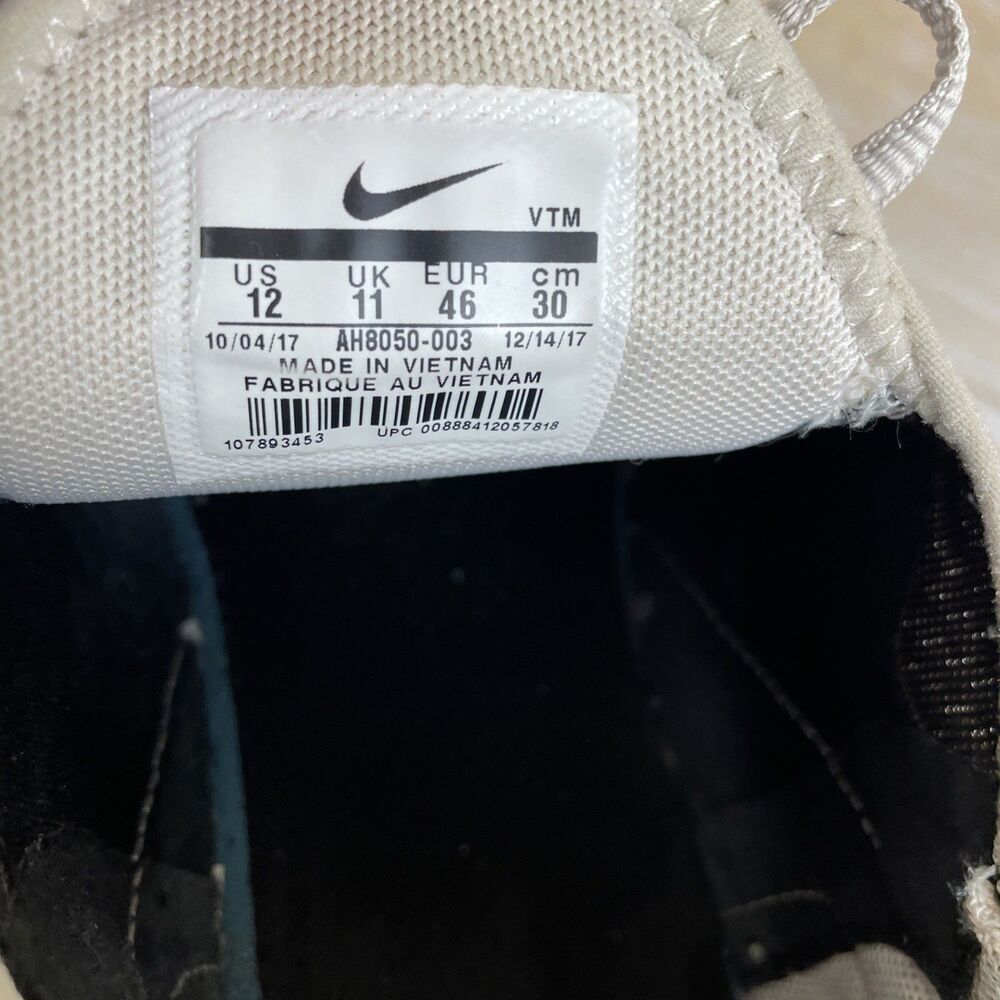 Nike Air Max 270 Men’s Low Top Sneakers White/Black Size US 12 - Picture 9 of 10